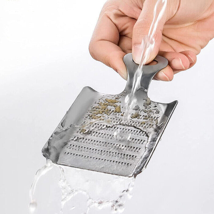 Stainless Steel Garlic Ginger Grater Fine Grinding Kitchen Tool