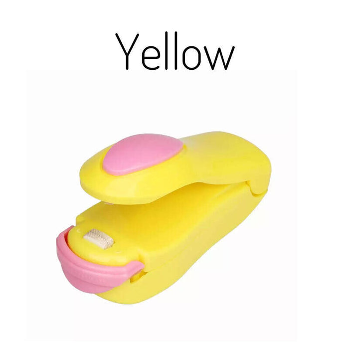 Mini Portable Heat Sealer Bag Resealer ABS Material Magnetic Design