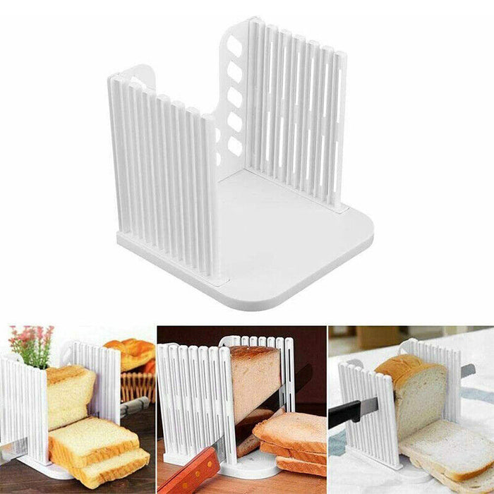 Bread Slicer Cutting Guide ABS Toast Cutter Mold for Kitchen Use