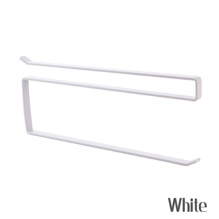Under Cabinet Paper Towel Holder Iron Rack Drill Free Hanger