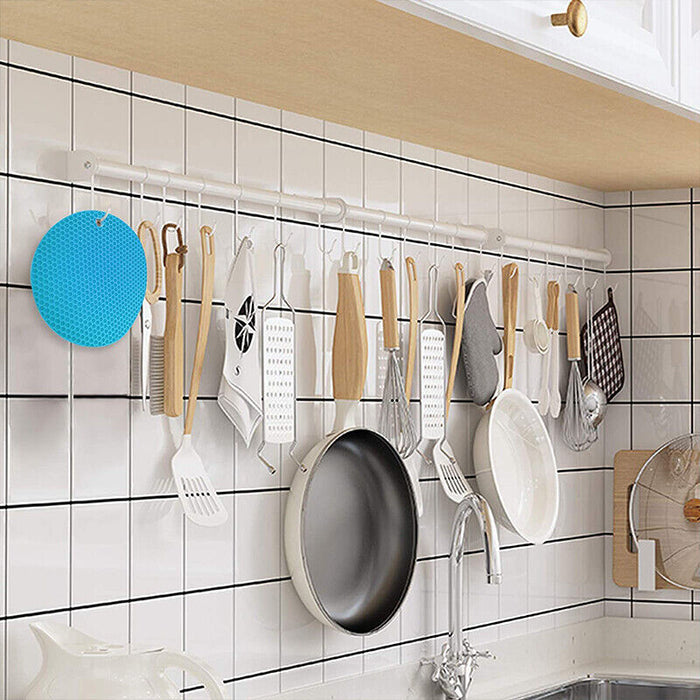 2PCS Silicone Pot Holder, Non-Slip Heat Resistant