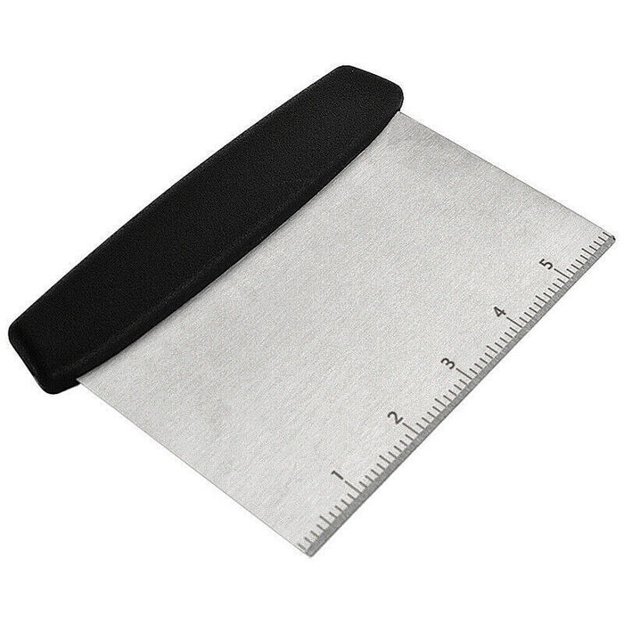 Stainless Steel Dough Scraper Pastry Cutter with Scale for Baking Use