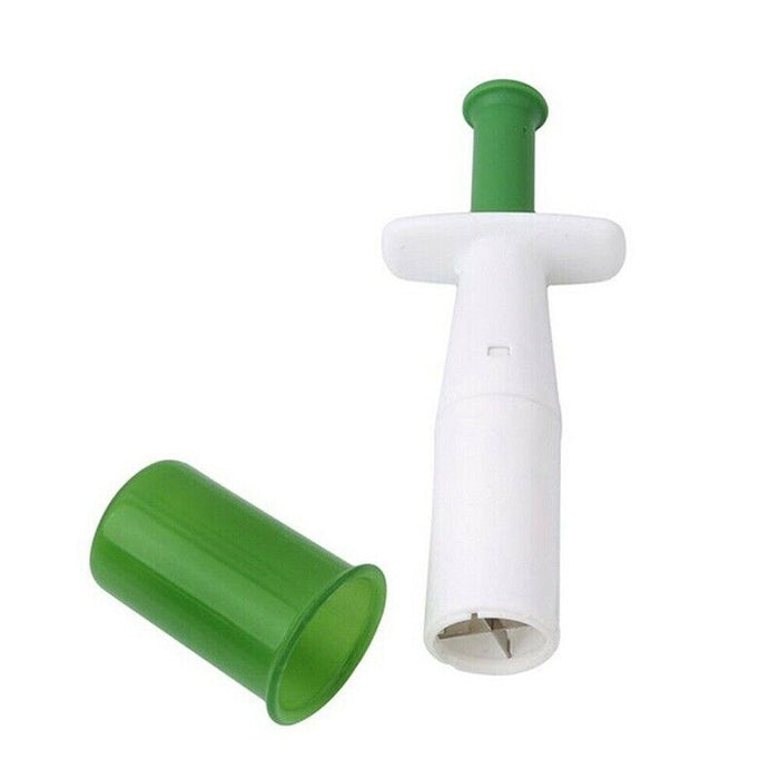 Grape Cherry Slicer Cutter PP Non-Slip Serrated Blade 18 x 6.5 cm