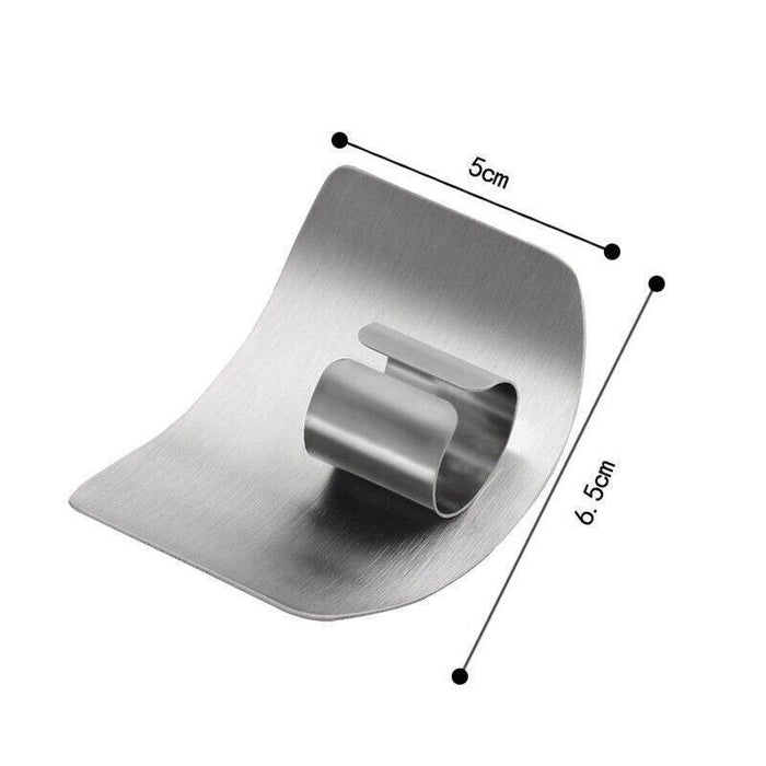 Stainless Steel Finger Protector, One Size Fits Most, Fruit & Vegetable Tool
