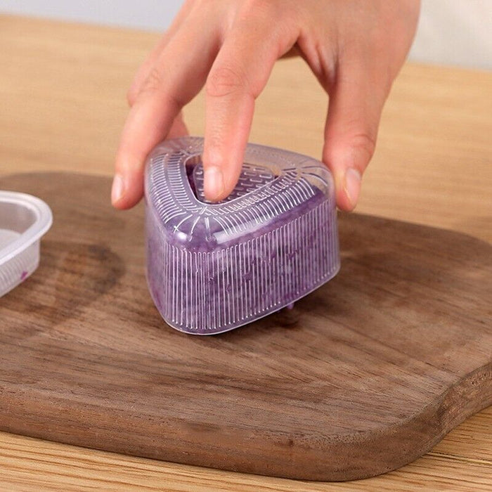 6 Pcs Sushi Mould Set BPA-Free PP Non-Stick Assorted Shapes