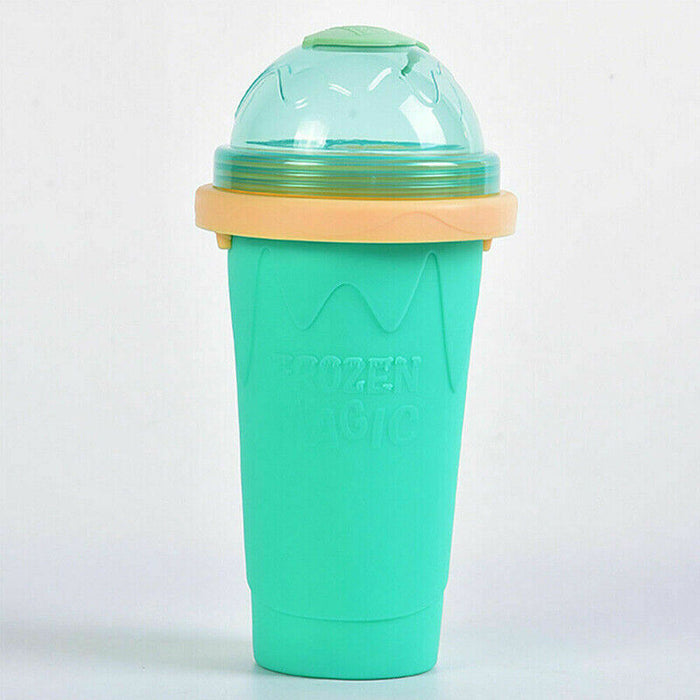 Slushie Maker Cup Quick Freeze Silicone Magic Ice Cream Milkshake Cup