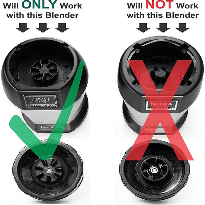 7-Fin Replacement Extractor Blade for Nutri Ninja Auto IQ Blenders