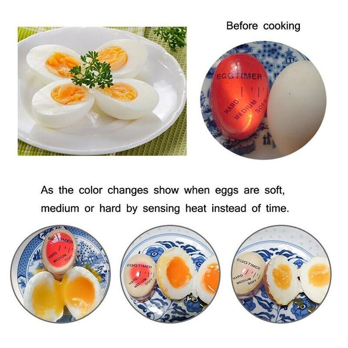 Heat-Sensitive Colour-Changing Egg Timer