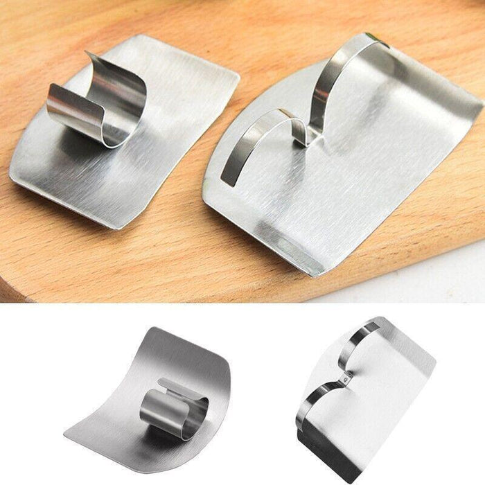 Stainless Steel Finger Protector, One Size Fits Most, Fruit & Vegetable Tool