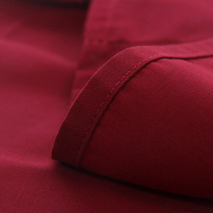 Unisex Mesh Sleeve Chef Coat with Mandarin Collar and Pockets