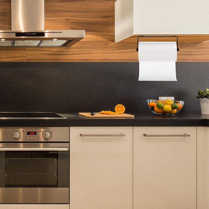 Stainless Steel Paper Towel Holder Wall Mounted Rack