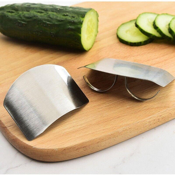 Stainless Steel Finger Protector, One Size Fits Most, Fruit & Vegetable Tool