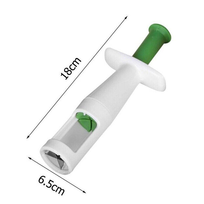 Grape Cherry Slicer Cutter PP Non-Slip Serrated Blade 18 x 6.5 cm