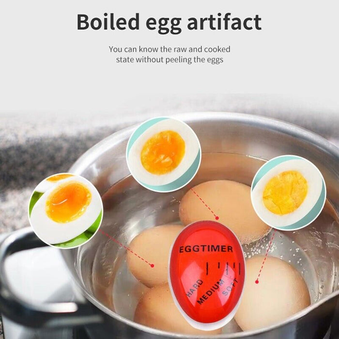 Heat-Sensitive Colour-Changing Egg Timer