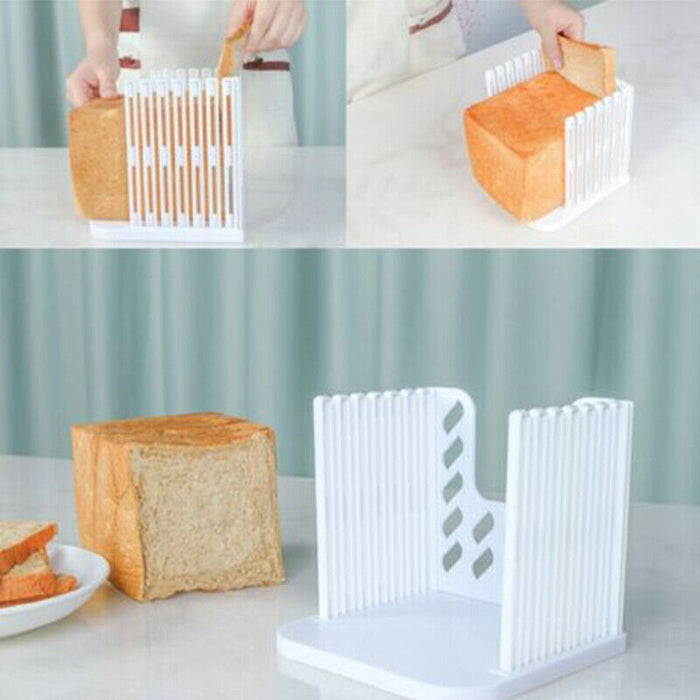 Bread Slicer Cutting Guide ABS Toast Cutter Mold for Kitchen Use