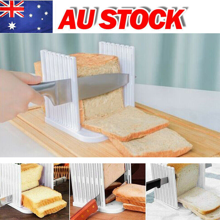 Bread Slicer Cutting Guide ABS Toast Cutter Mold for Kitchen Use