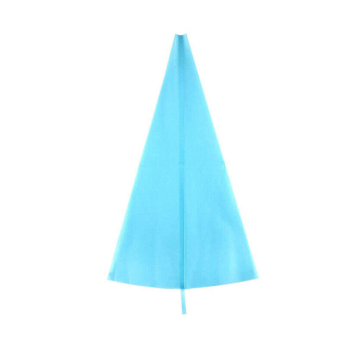2 Pcs Reusable Silicone Pastry Bags Blue 10 to 20 Inch