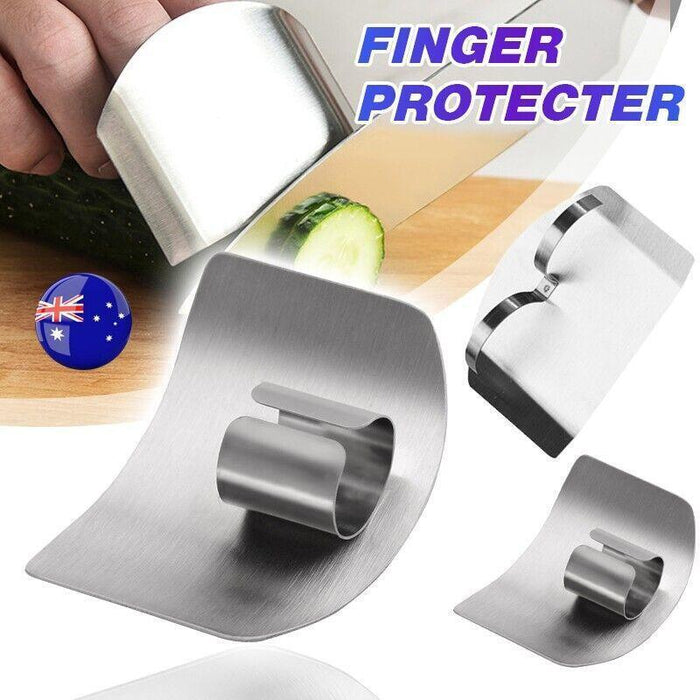 Stainless Steel Finger Protector, One Size Fits Most, Fruit & Vegetable Tool