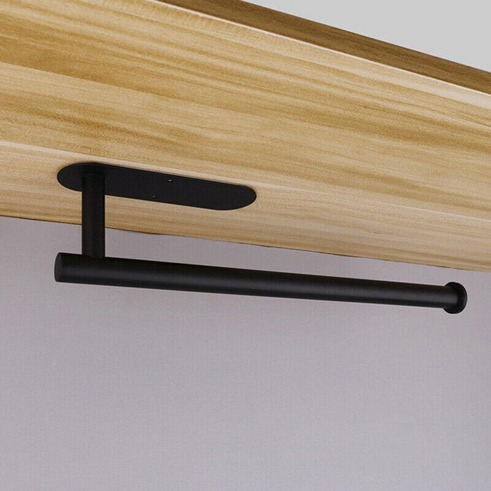 Wall Adhesive Paper Towel Holder Stainless Steel Rack