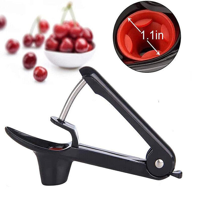 Cherry Pitter Tool One-Hand Operation ABS Stainless Steel 20 x 6.5 x 5 cm