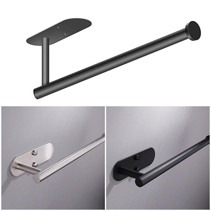 Wall Adhesive Paper Towel Holder Stainless Steel Rack