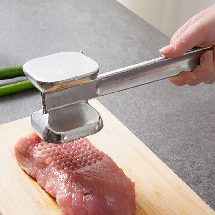 Aluminium Meat Tenderizer Hammer Stainless Steel Kitchen Tool