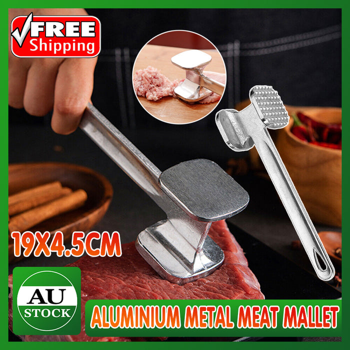 Aluminium Meat Tenderizer Hammer Stainless Steel Kitchen Tool