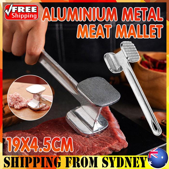Aluminium Meat Tenderizer Hammer Stainless Steel Kitchen Tool