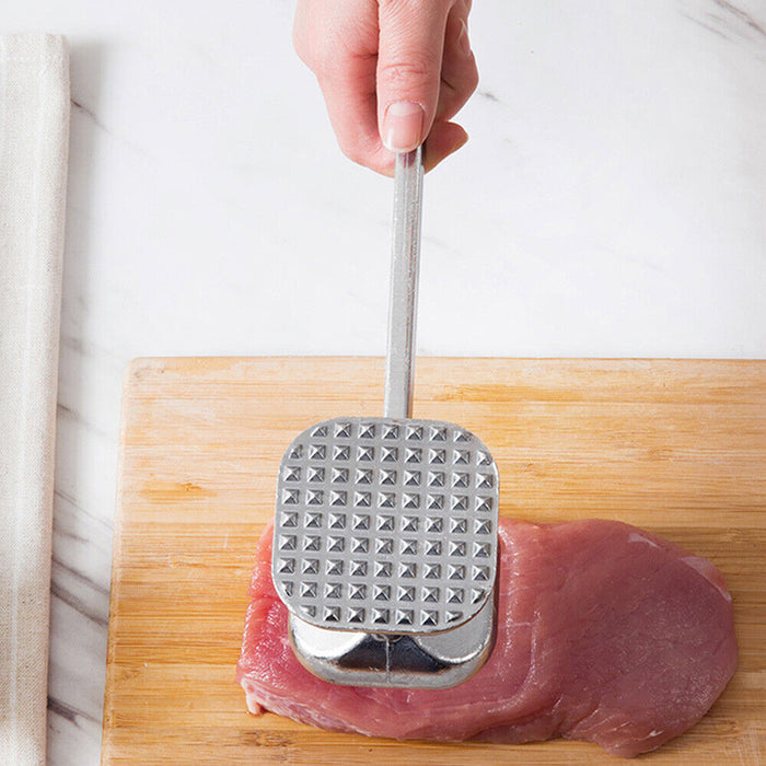 Aluminium Meat Tenderizer Hammer Stainless Steel Kitchen Tool