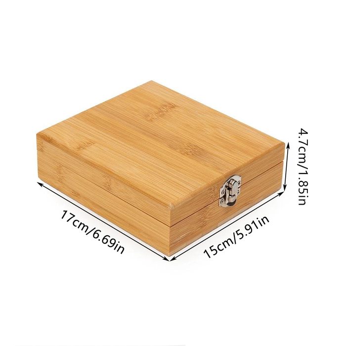 4-in-1 Wine Opener Set with Bamboo Box Stainless Steel