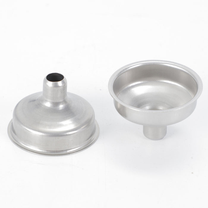 10pcs Stainless Steel Small Funnel Set for Bottle and Spice Filling
