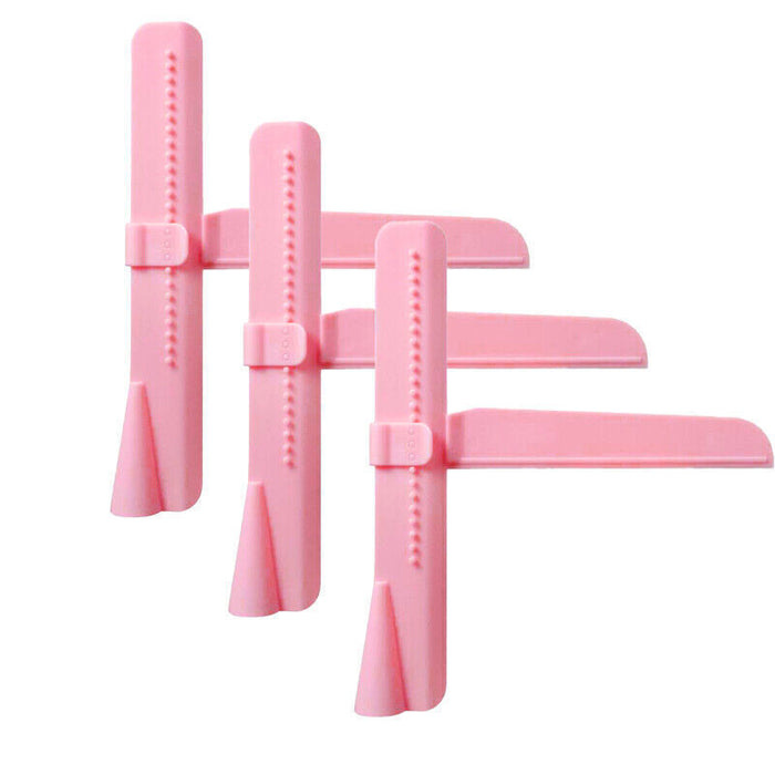 Adjustable Fondant Cake Scraper Smoother Food-Grade Plastic 23.5 x 20.5 cm